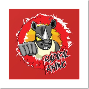 Radical Rhino Posters and Art